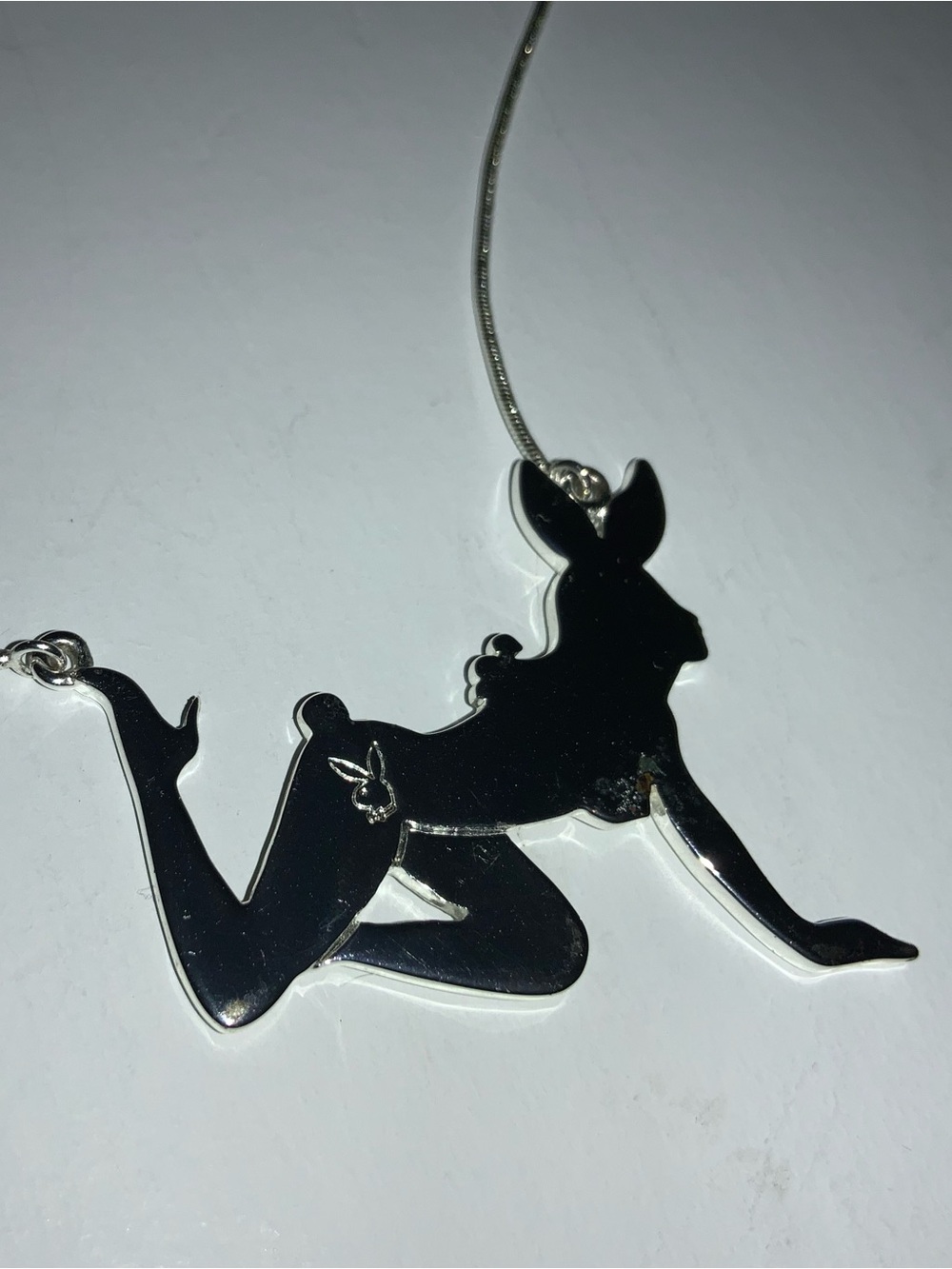 Playboy Y2K bunny necklace vintage